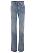 Maison Margiela Logo Detailed Straight-Leg Jeans