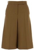 Max Mara Superbo Pleated Bermuda Shorts