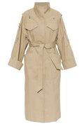 Allsaints Clayton Belted Trench Coat