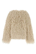 Fendi Cropped Crewneck Jacket