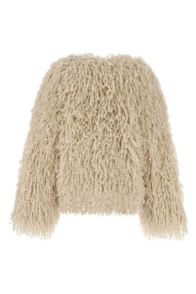 Fendi Cropped Crewneck Jacket