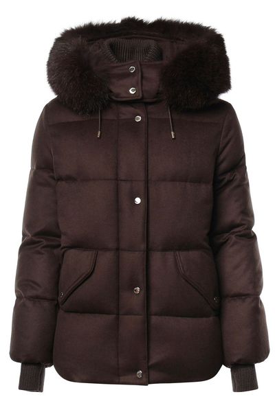 Moorer Hooded Quilted Coat