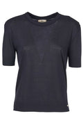 Herno Short-Sleeved Crewneck Knitted Jumper