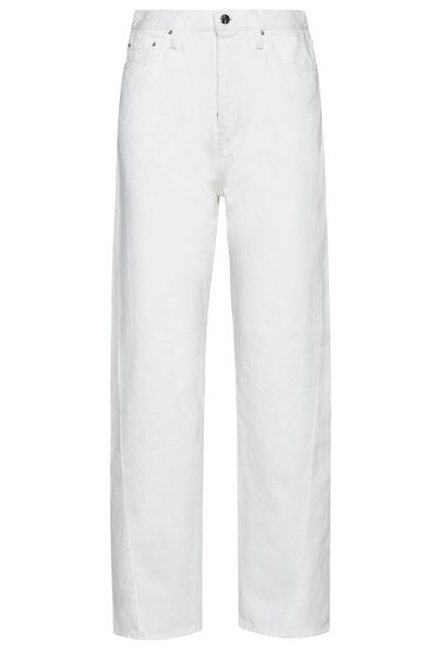 Totême Logo Patch Straight-Leg Jeans