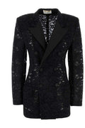 Saint Laurent Double-Breasted Tuxedo Jacket