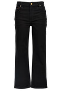 Tory Burch Cropped Kick Flared Jeans