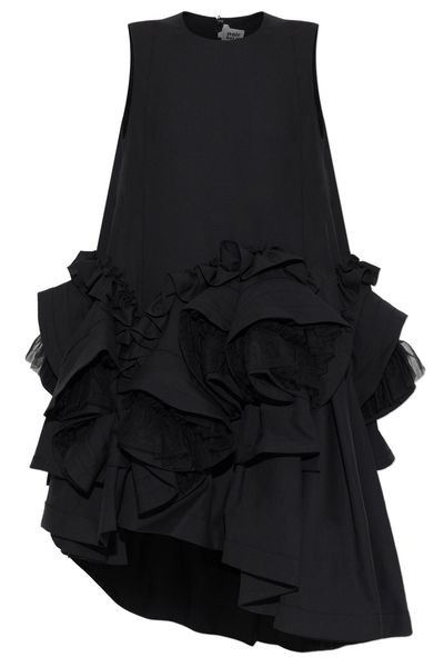 Comme des Garçons Noir Kei Ninomiya Ruffled Sleeveless Dress