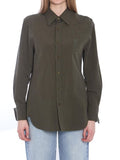 Saint Laurent Cassandre Button-Up Shirt