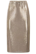 Sportmax Cariddi Embellished High Waist Skirt