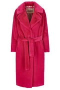 Herno Belted Faux-Fur Coat