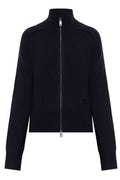 Burberry Cypria Zip-Up Knitted Sweater