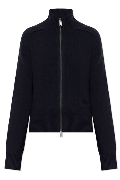 Burberry Cypria Zip-Up Knitted Sweater