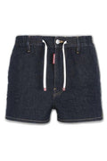 Dsquared2 Dark Weight Wash Pull On Shorts