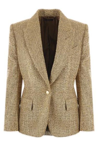 Tom Ford Single-Breasted Tweed Blazer