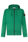 Stone Island Zip-Front Hooded Sweatshirt