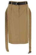 Prada Belted Mini Skirt