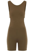 Live The Process Scoop Back Short Jumpsuit