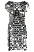 Rabanne The Iconic Sparkle Discs Dress