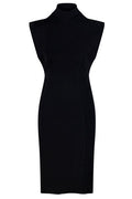 Alaïa Knit Cinched Long Dress