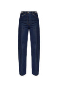 Versace Logo-Patch Straight Leg Jeans