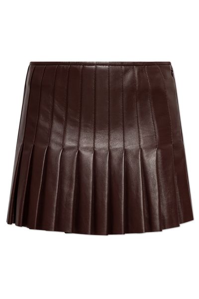 Alexander McQueen Pleated Mini Skirt