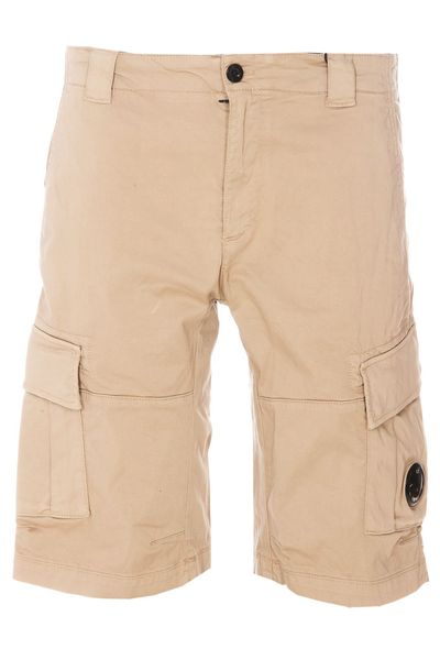 C.P. Company Logo Patch Cargo Shorts