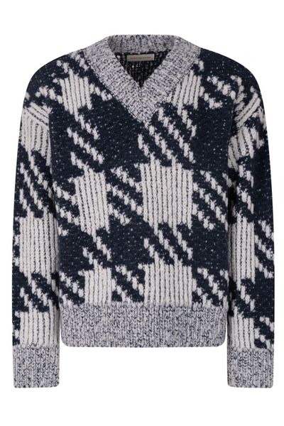 Dries Van Noten V-Neck Knitted Jumper