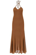 Tom Ford Sleeveless Open Back Maxi Dress