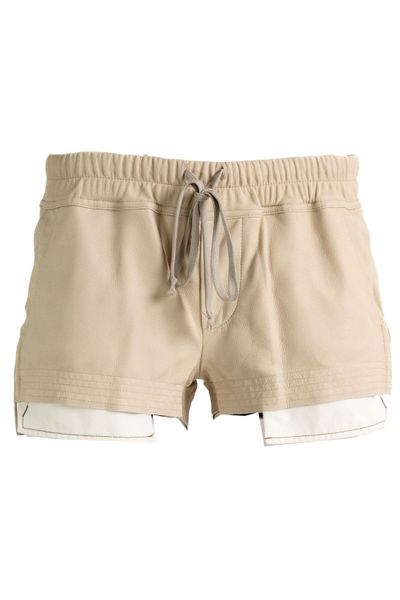 Rick Owens Layered Drawstring Shorts