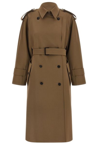 Max Mara Certo Double-Breasted Belted Coat