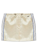 Diesel O-Dette Knitted Satin Mini Skirt