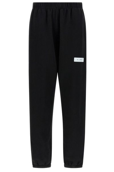 MM6 Maison Margiela Elastic-Waistband Tapered Trousers