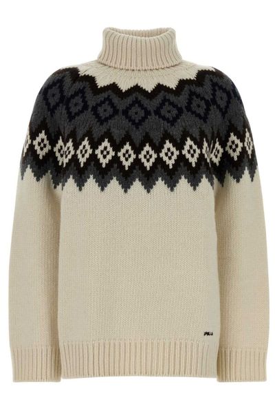 Prada Turtleneck Knitted Jumper