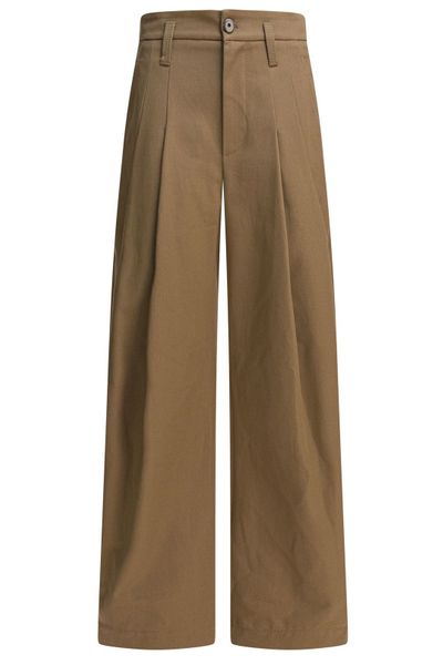 Brunello Cucinelli High Waisted Pleated Trousers
