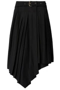 Off-White Tech Drill Belted Asymmetric Skirt