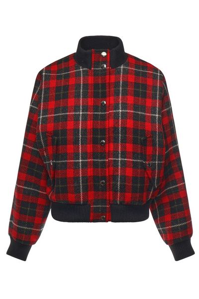Christian Dior Checked Bomber Jacket