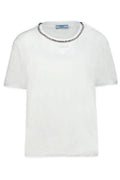 Prada Triangle-Patch Crewneck T-Shirt