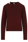 Loewe Anagram Embroidered Knitted Pullover