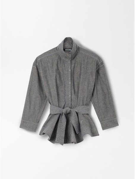 Jacquemus Belted Peplum Jacket