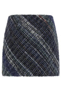 Missoni Diagonal Check Mini Skirt