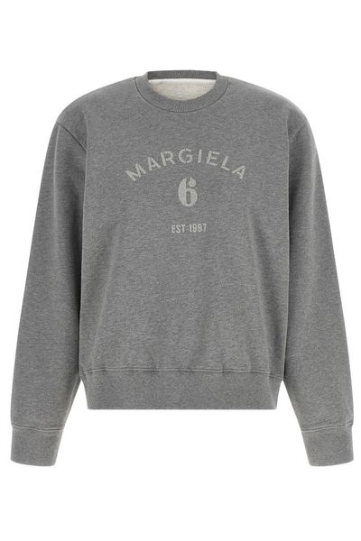 MM6 Maison Margiela Logo Print Sweatshirt