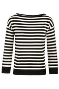 Weekend Max Mara Striped Boat Neck Knitted Jumper