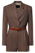 Dondup Pleated Belted Jumpsuit