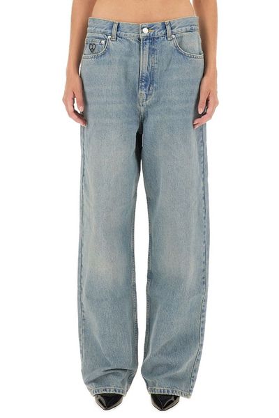Moschino Jeans Logo-Patch Jeans