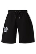 Off-White Drawstring Bermuda Shorts