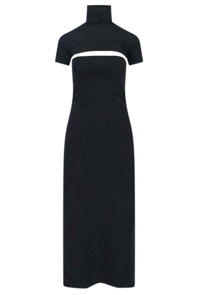 Alaïa Second-Skin Knit Cut-Out Dress