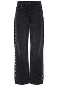 Allsaints Sway Studded Wide-Leg Jeans