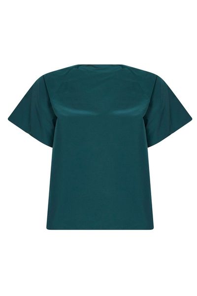 Weekend Max Mara Bow Detail Short Sleeve Top