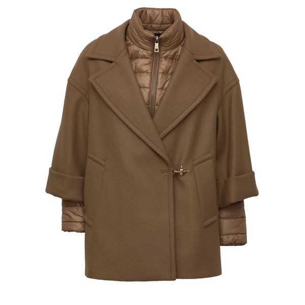 Fay Double Detachable Quilted Cape