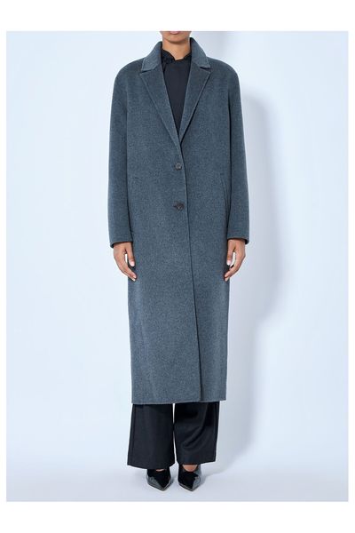 Róhe Long Sleeved Double Faced Long Coat